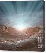 Supermassive Black Hole Canvas Print