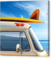 Surf Van Canvas Print