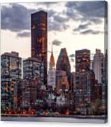 Surrounded By The City Canvas Print