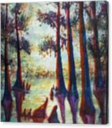 Swamplight Canvas Print