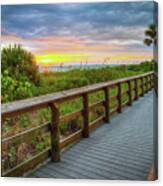Gulf Coast Sunset Canvas Print