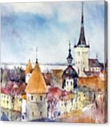 Tallinn - Estonia Canvas Print