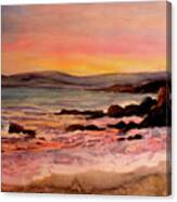 Tasmanian Sunset Canvas Print