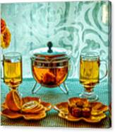 Tea And Lemon Canvas Print