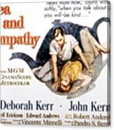 Tea And Sympathy, John Kerr, Deborah Canvas Print