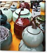 Tea Pots For Sale 3 Canvas Print