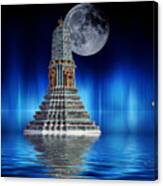 Temple Of The Moon Canvas Print
