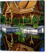 Thai Pavilion At Olberich Garden Madison Wi Canvas Print