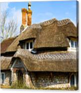 Thatched Cottage Canvas Print