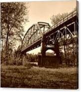 The Abandoned Bridge Canvas Print