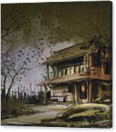 The Abandoned House Canvas Print