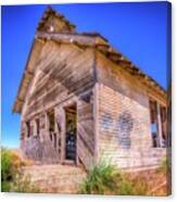 The Abandoned School House Canvas Print