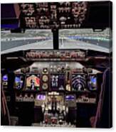 The Airline Pilot Office Canvas Print