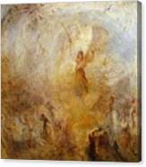 The Angel Standing In The Sun Canvas Print
