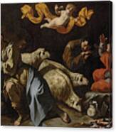 The Annunciation To The Shepherds Canvas Print