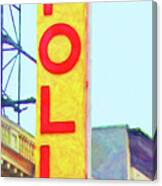 The Apollo Theater In Harlem Neighborhood Of Manhattan New York City 20180501v2 Canvas Print