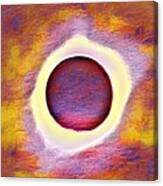 The Aura Of The Eclipse Canvas Print