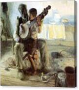 The Banjo Lesson Canvas Print