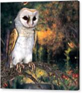 The Barn Owl Canvas Print