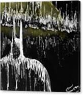 The Bat Guardian Canvas Print