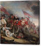 The Battle Of Bunker Hill, June 17, 1775 Canvas Print