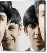 The Beatles Painting 1963 Color Canvas Print