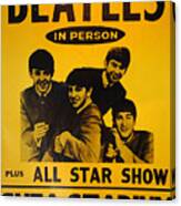 The Beatles Poster Collection 7 Canvas Print