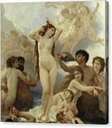 The Birth Of Venus Canvas Print