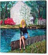 The Canal Canvas Print
