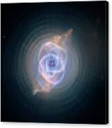 The Cat's Eye Nebula Canvas Print
