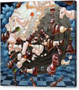 The Chess Planetoid Of Eynstein Canvas Print