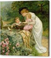 The Coming Nelson By Frederick Morgan Canvas Print