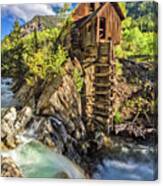 The Crystal Mill Canvas Print
