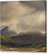 The Cuillin Hills From Talisker Isle Of Skye Canvas Print