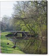 The Delaware Canal - Morrisville Pennsylvania Canvas Print