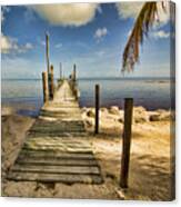 The Dock Canvas Print