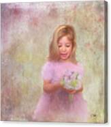The Flower Princess Canvas Print