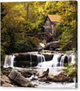 The Glade Creek Grist Mill Canvas Print