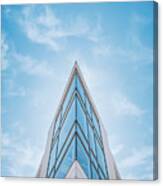 The Glass Tower On Downer Avenue Canvas Print