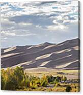 The Great Sand Dunes Triptych - Part 1 Canvas Print