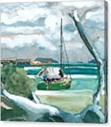 The Great Sandy Strait, Fraser Island Canvas Print