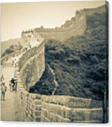 The Great Wall Of China Canvas Print