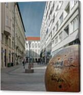 The Grounded Sun Zagreb Canvas Print