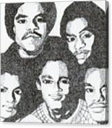 The Jacksons Tribute Canvas Print