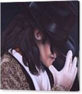 The King of Pop Canvas Print