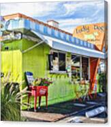 The Lucky Dog Diner Canvas Print