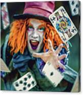 The Mad Hatter Alice In Wonderland Canvas Print