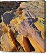 The Many Colors Of Valley Of Fire At Sunset Canvas Print
