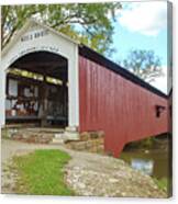 The Mecca Covered Bridge Canvas Print