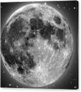 The Moon Canvas Print